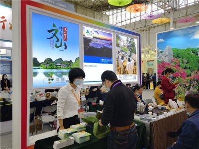 “三七之乡 神奇文山”再度亮相中国—东盟博览会旅游展