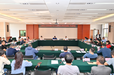 云南省文化和旅游厅召开2021年度区级文明单位创建工作动员会
