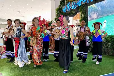 2022旅交会发奖 文山拿了俩 展台成网红