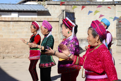 【创建东亚文化之都】上关镇马甲邑村大邑文化活动中心对外开放