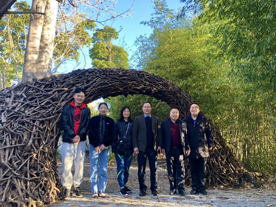 云南农业大学李永和校长莅临大理苍山植物园指导工作