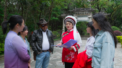 【中國(guó)最美鄉(xiāng)愁帶】《詩(shī)歌里的大理》錄制活動(dòng)走進(jìn)蝴蝶泉