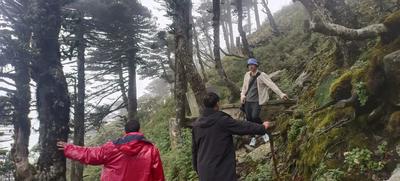 大理旅游集团苍山洗马潭索道员工成功救援苍山被困游客