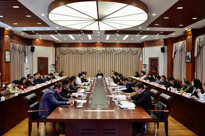 全州重大文化艺术活动工作领导小组会议召开 杨国宗主持并讲话