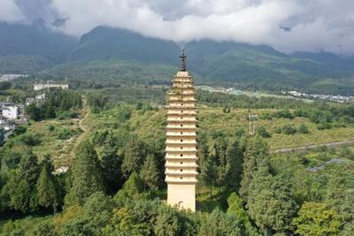 大理弘圣寺塔正式对外开放